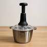 2L Stainless Steel Manual Chopper. 🥗 Ab chopping hogi fast aur bilkul easy!