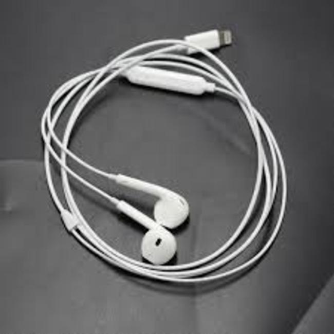 Superior Sound Wired Earphones with Dual Mic - White
