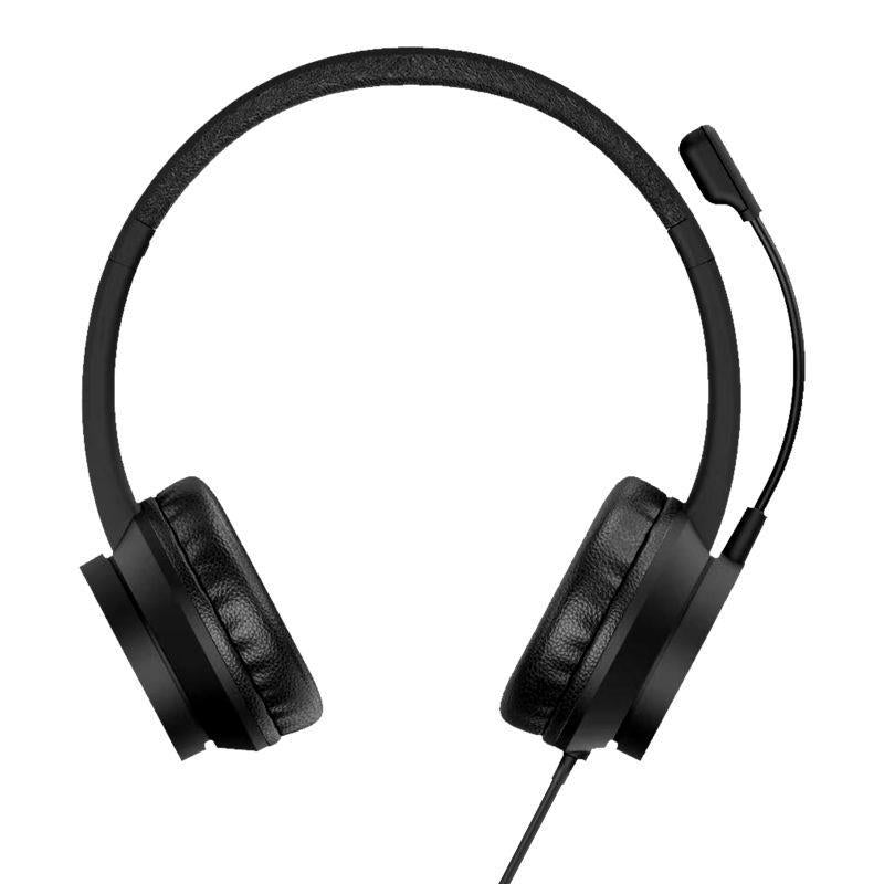 Q5 USB Wired Headphone with Microphone On-Ear Headset for PC, Laptop, Office Meetings Call Centre